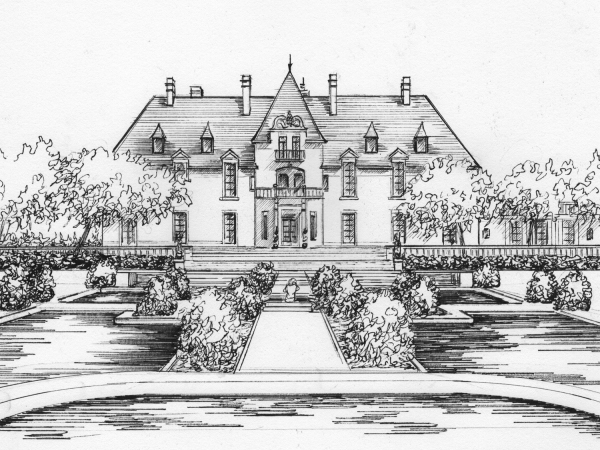 Oheka, House Wedding Venue Portrait