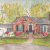 Home portrait in watercolor Painting of my house