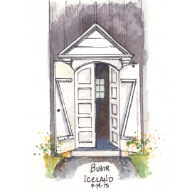 Custom painting of your church entryway