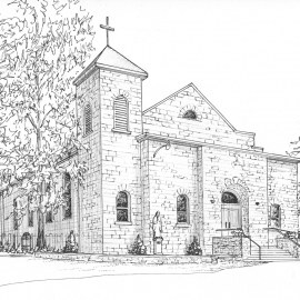 wedding venue portrait